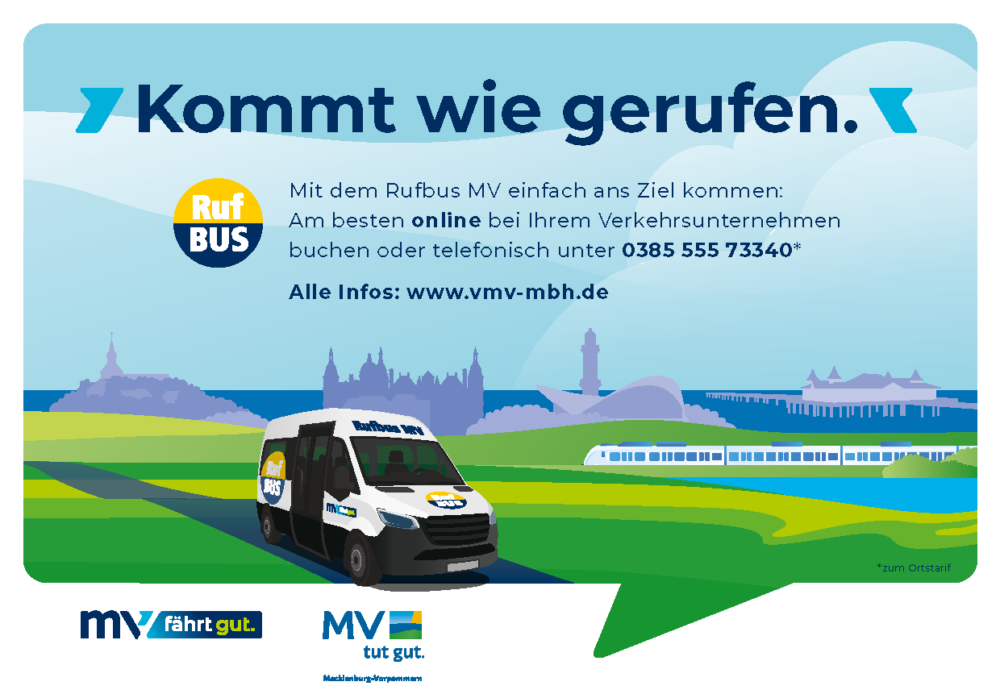 Rufbus MV „Friedrich“ Testsieger