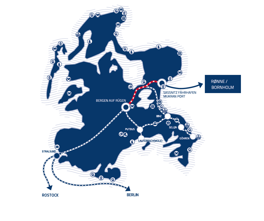 Schnell und bequem zur Fähre nach Dänemark