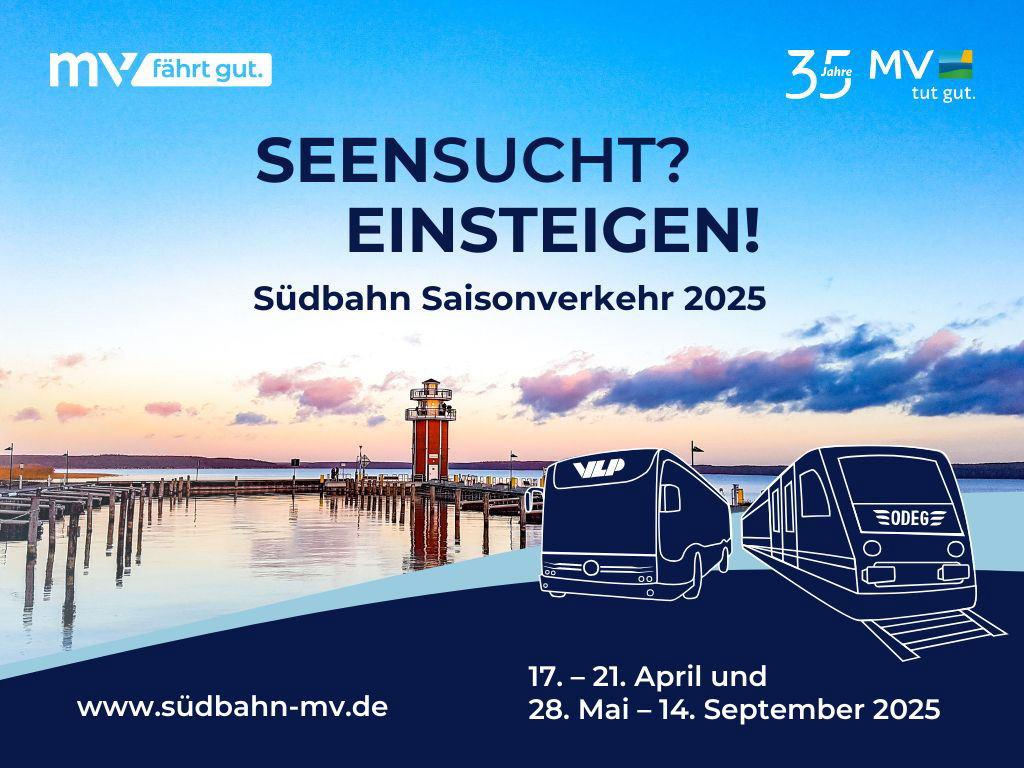 Pünktlich zur Tourismussaison: Saisonverkehr auf der Südbahn startet