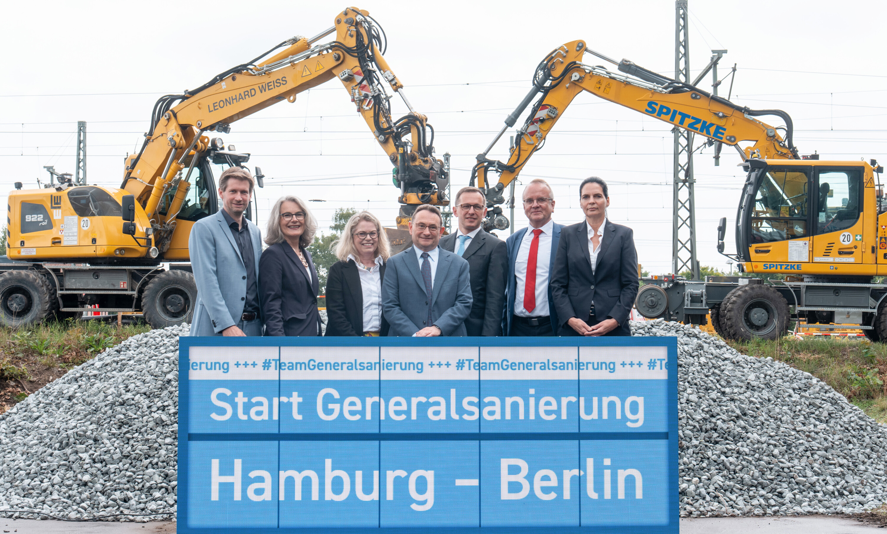 Deutsche Bahn startet Generalsanierung der Metropolen-Verbindung zwischen Hamburg und Berlin