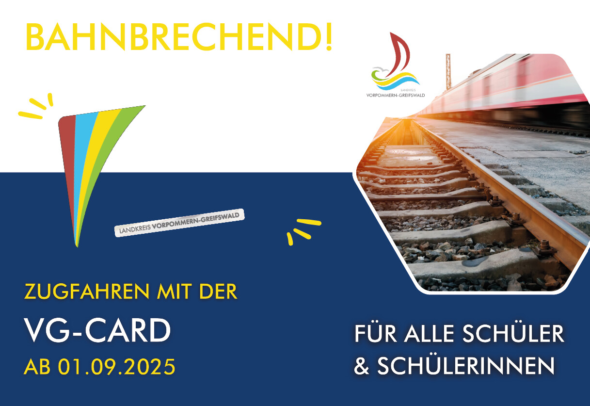 Großer Schritt für Mobilität im Landkreis: VG-Card gilt ab 1. September in Nahverkehrszügen