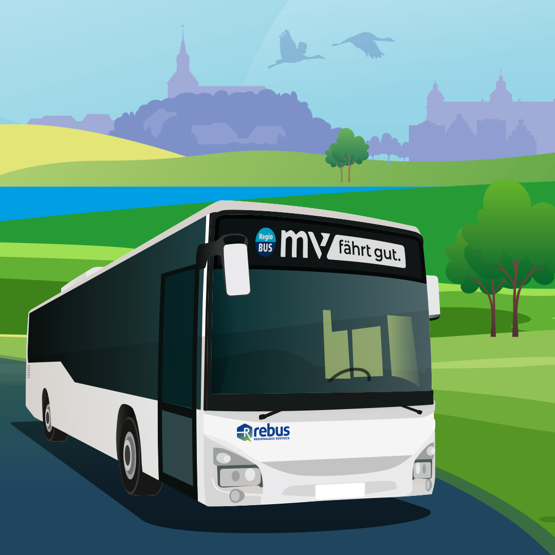 Regiobus MV 125 – Verbindung zwischen Bad Doberan und Schwaan im neuen Takt