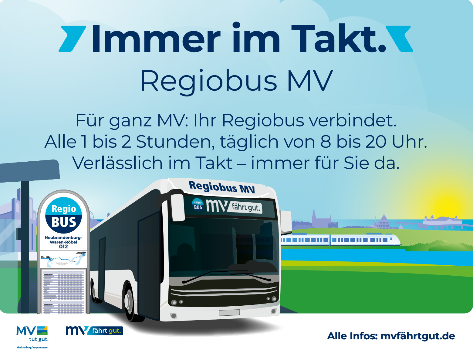 Stärkeres Netz: Regiobuslinie 54 erweitert das Angebot in Ludwigslust-Parchim