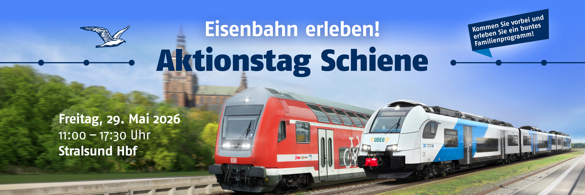 Aktionstag Schiene in Stralsund